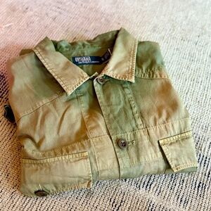 Polo By Ralph Lauren Men's XL Green Army Coat